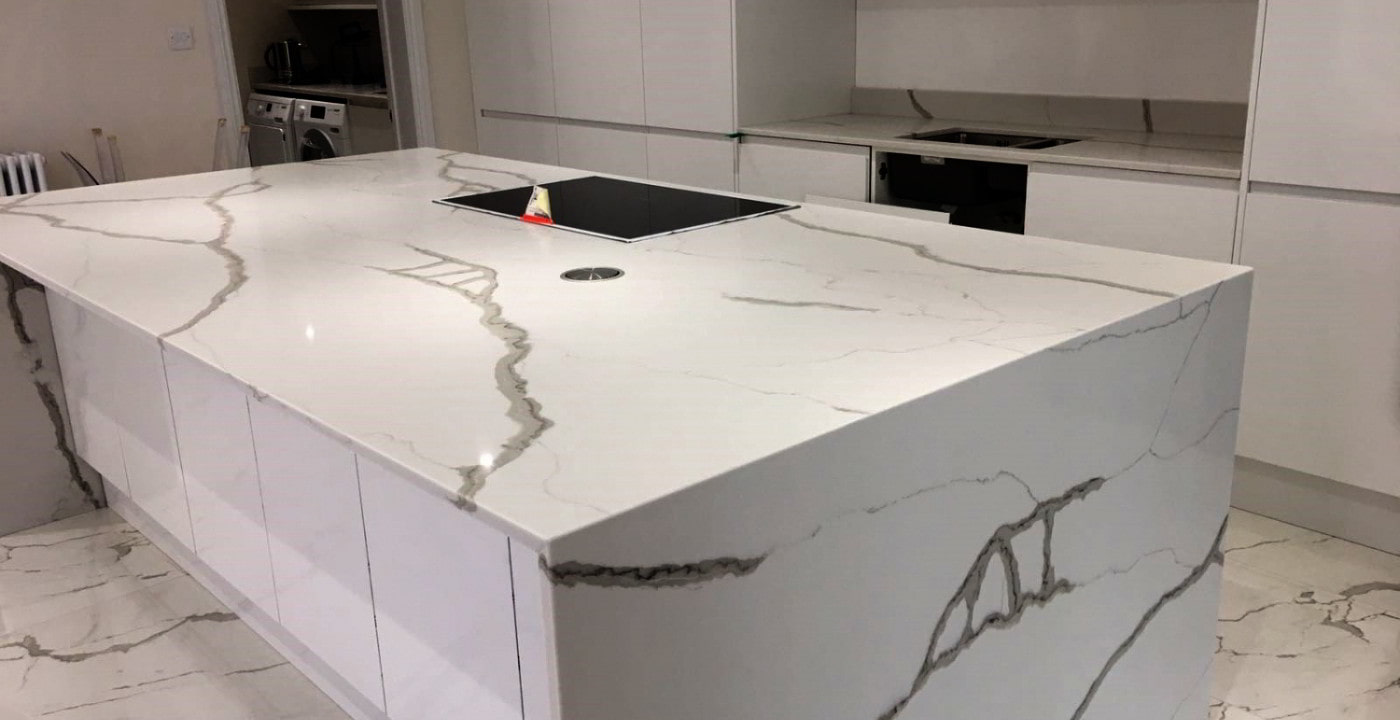 quartz kitchen worktop