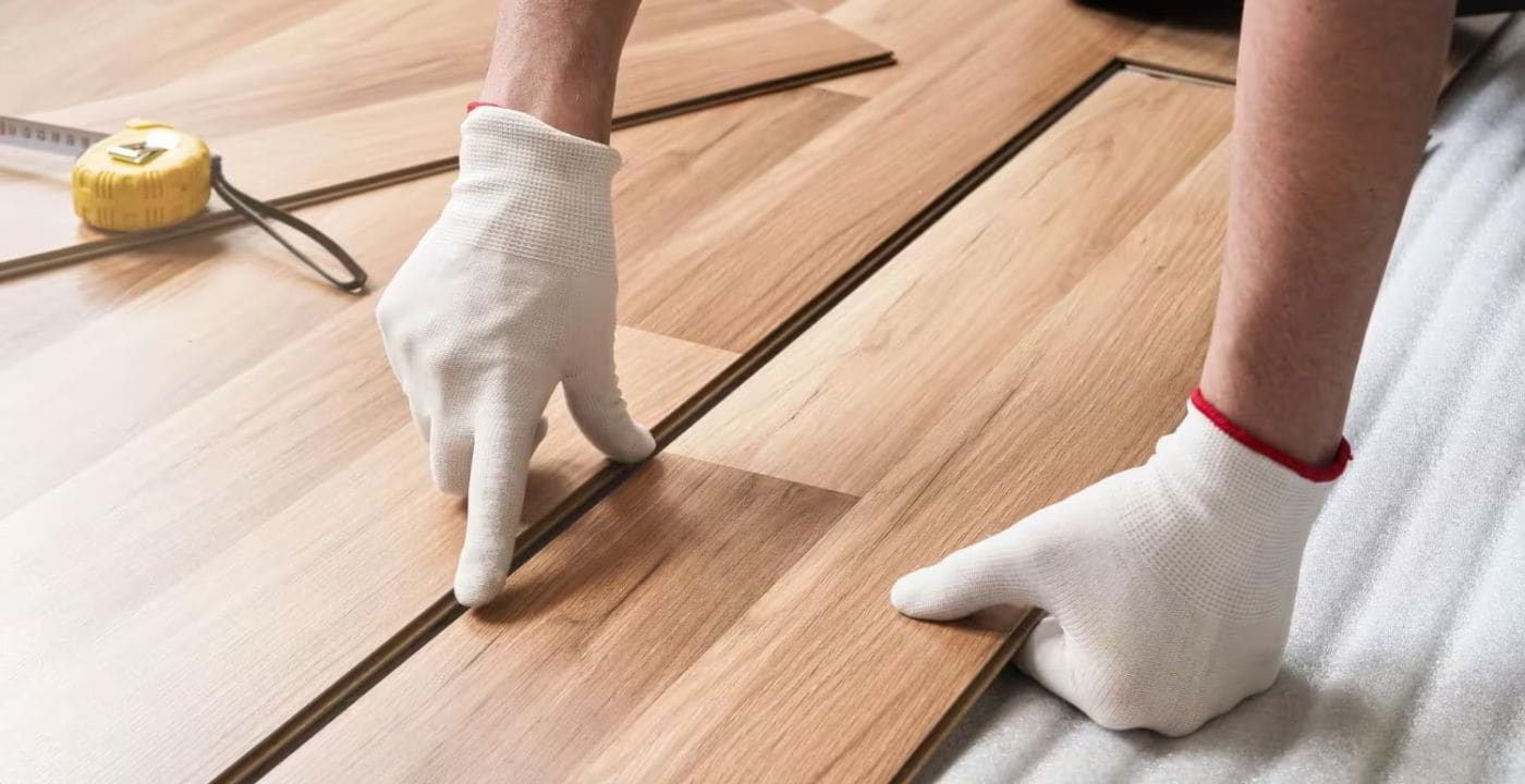 installing kitchen floor